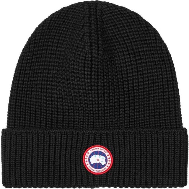 Canada Goose Rib Toque (Men, Black, ONESIZE) (ONESIZE)