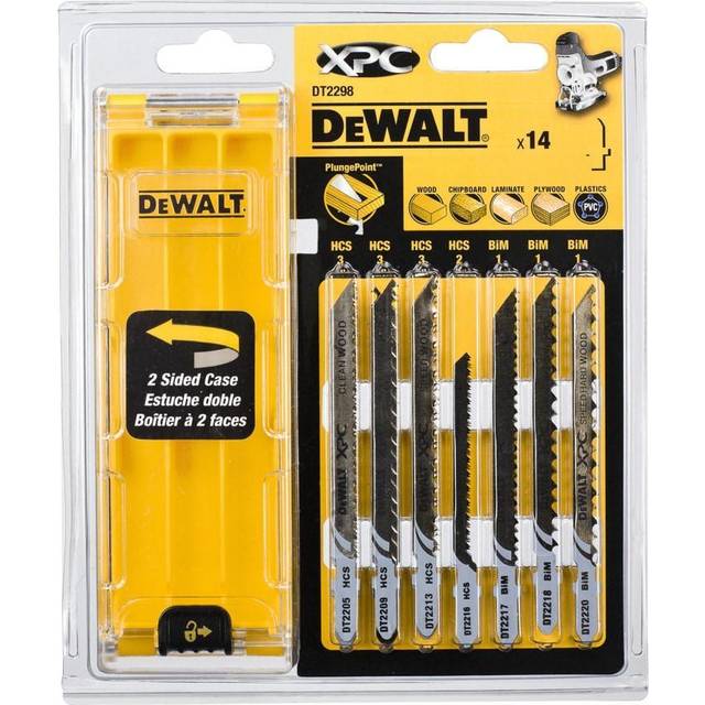 DeWalt DT2298-QZ 14 Piece XPC Wood Cutting Jigsaw Blade Set