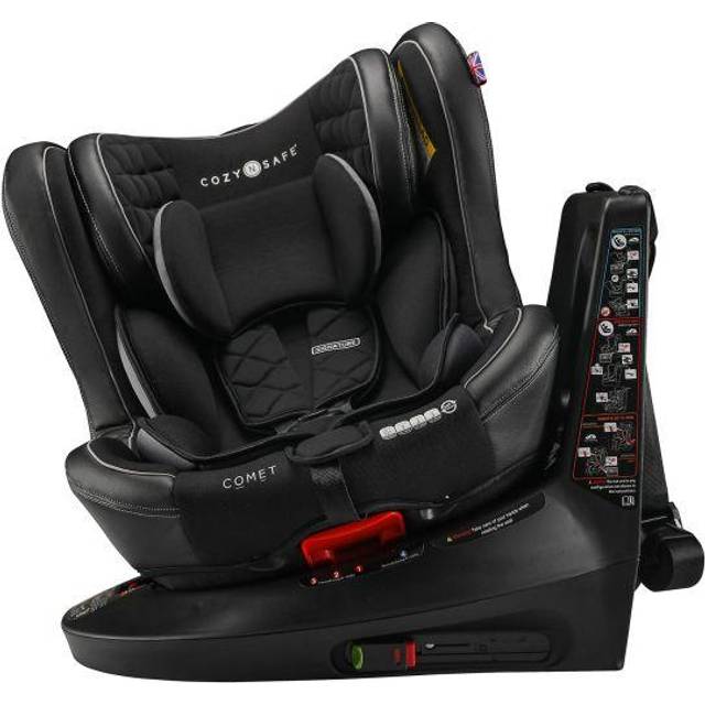 Cozy N Safe Comet 360° Group 0+/1/2/3 - Onyx, Black