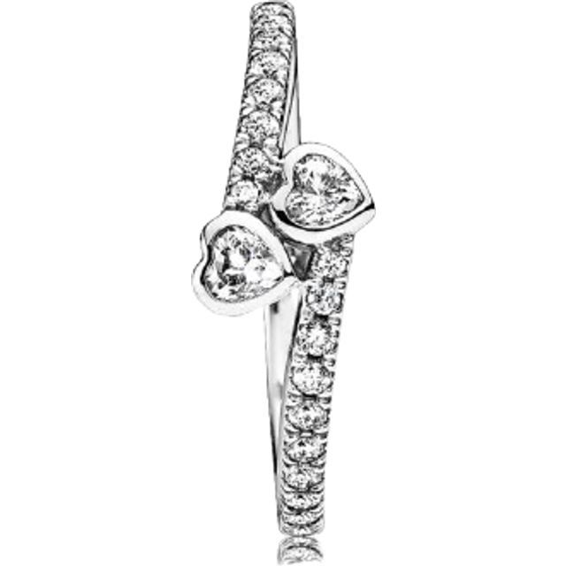 Pandora Forever Hearts Ring - 50 - Silver