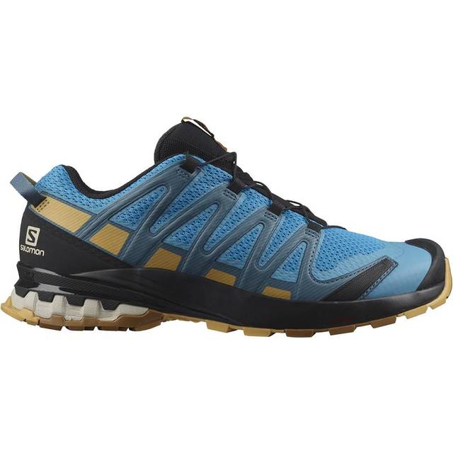 Salomon unisex - vuxen XA Pro 3D V8 Trailrunning-skor, Barrier Reef Fall Leaf Brons Brun, 42 2/3 EU
