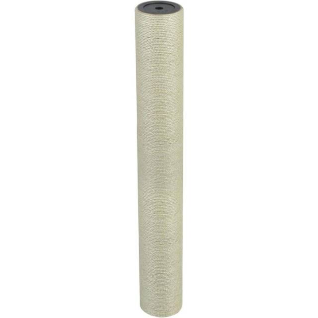 vidaXL Klöspelare för katt 8x60 cm 10 mm beige