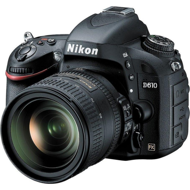 Nikon D610 DSLR Camera + AF-S 24-85mm f/3.5-4.5G ED VR Zoom Lens