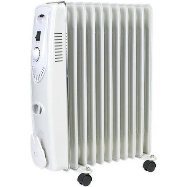 Sealey Rd2500 Oil Filled Radiator 2500w/230v 11 Element