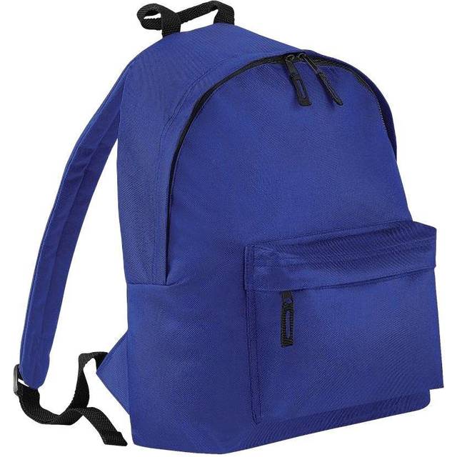 (One Size, Bright Royal) Beechfield Childrens Junior Fashion Backpack Bags / Rucksack / School (Pack Of 2)