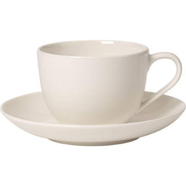 Villeroy & Boch For Me coffee cup with saucer White