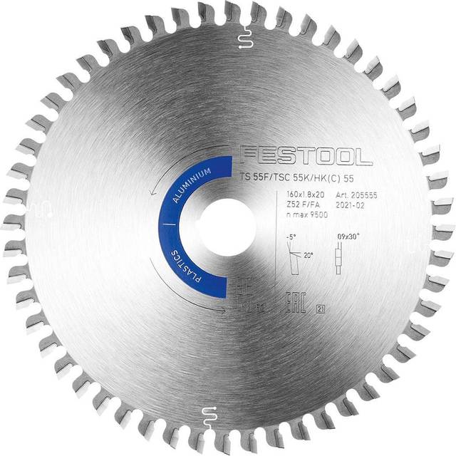 Festool - 205555 Saw Blade hw 160x1,8x20 F/FA52