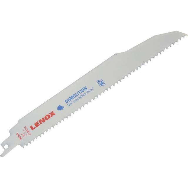 Lenox 6TPI Demolition Reciprocating Sabre Saw Blades 229mm Pack of 2