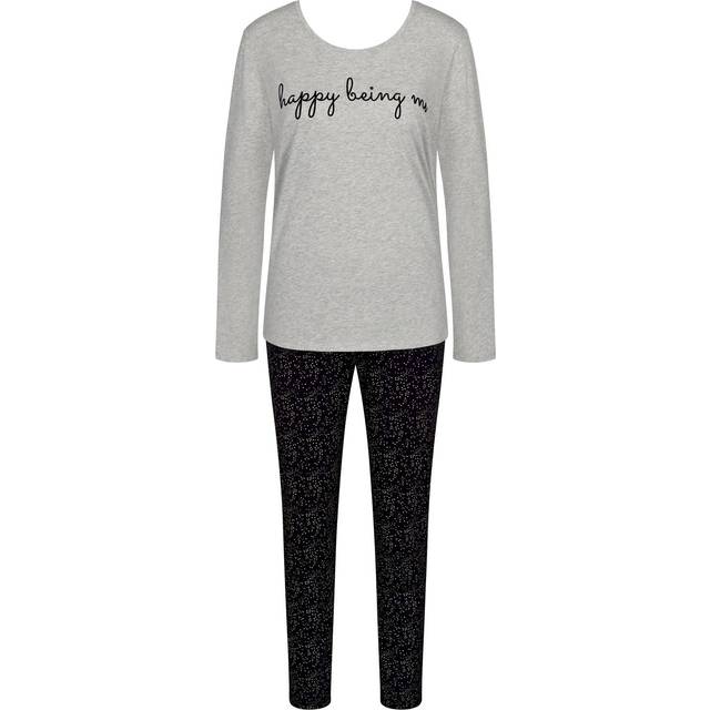 Triumph Sets Pyjama Set - Medium Grey Melange - 2XL - 18
