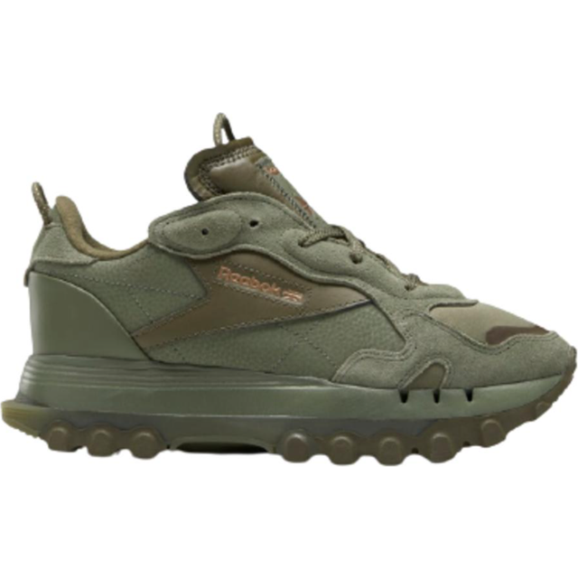 (WMNS) Reebok Cardi B x Classic Leather 'Hunter Green' H00685 - Army Green - 8.5