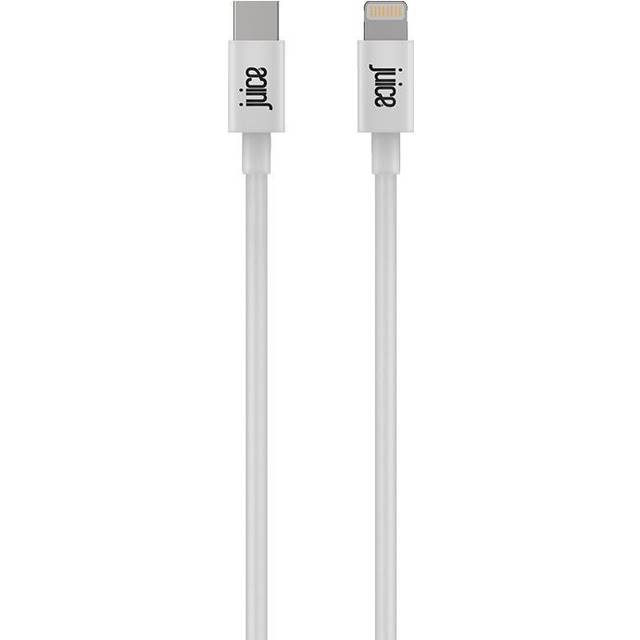 Juice JUI-CABLE-LIGHT-TYPEC-1M-RND-WHT lightning cable White