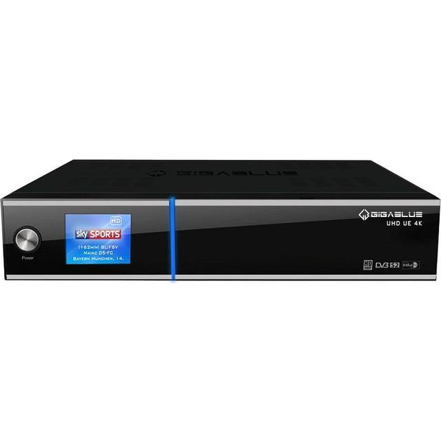 GigaBlue GigaBlue UHD-mottagare EU 4K - 2 DVB-S2 FBC