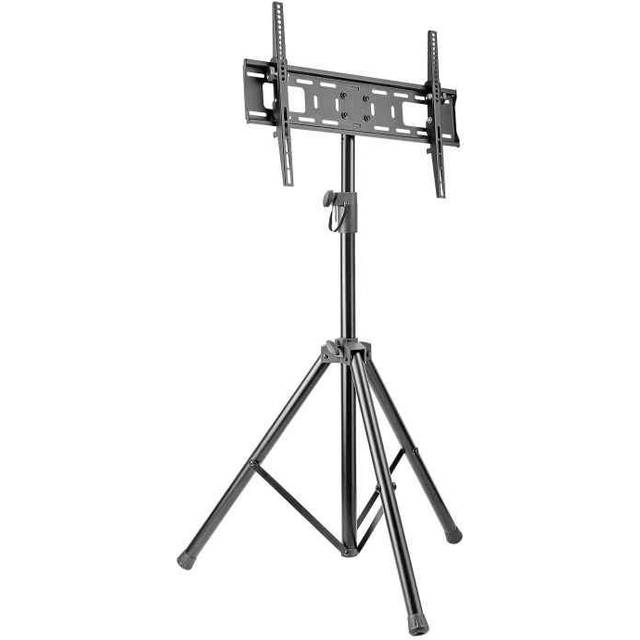 Manhattan Tripod Floor Mount for TV & Monitors Stand Assembly For screens: 37" to 65" VESA compatability: all between 200x200 to 600x400mm - check the dimensions of the four mounting holes on back of screen to ensure it fits Max 35kg Black LFD