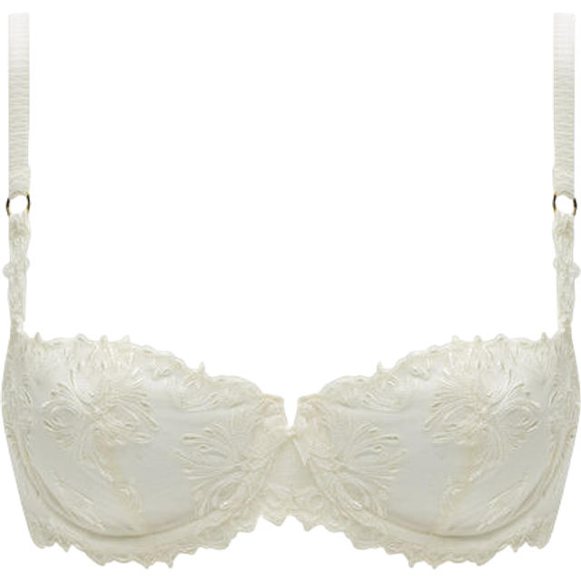 Chantelle Womens Champs Elysees Balconette Bra - White Nylon - Size 32C