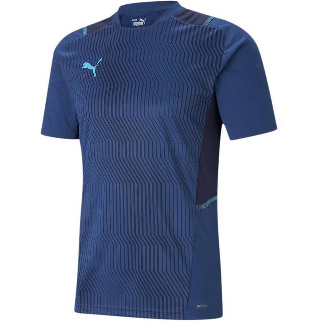 PUMA Herren, teamCUP Training Jersey T-shirt, Limoges-Peacoat-Blue Atoll, M