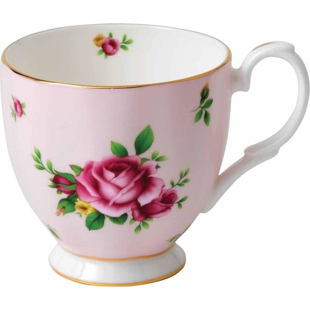 Royal Albert Pink, Green and Red New Country Roses China Mug