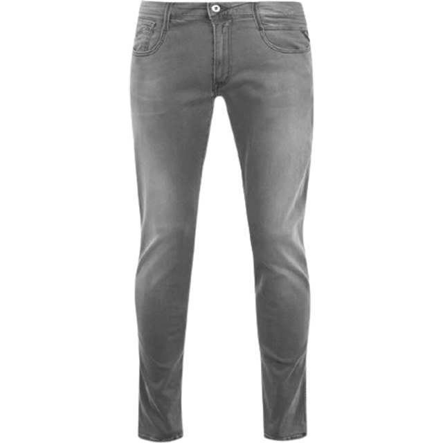 REPLAY Anbass Trousers Slim C-Stretch |Grå |33 x 32