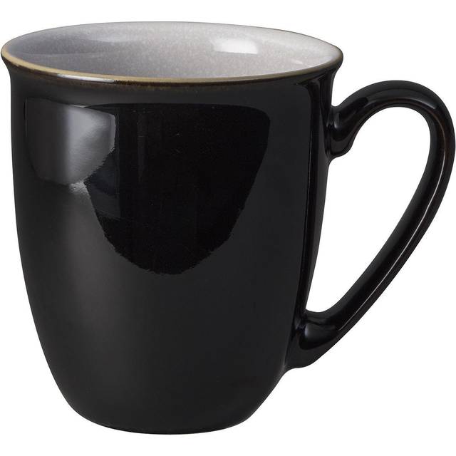 Denby Elements Coffee Beaker Mug, Light Grey