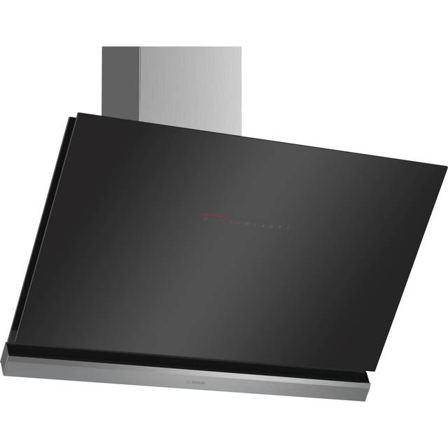 Bosch DWK98PR60B 90cm Angled Chimney Hood - Black