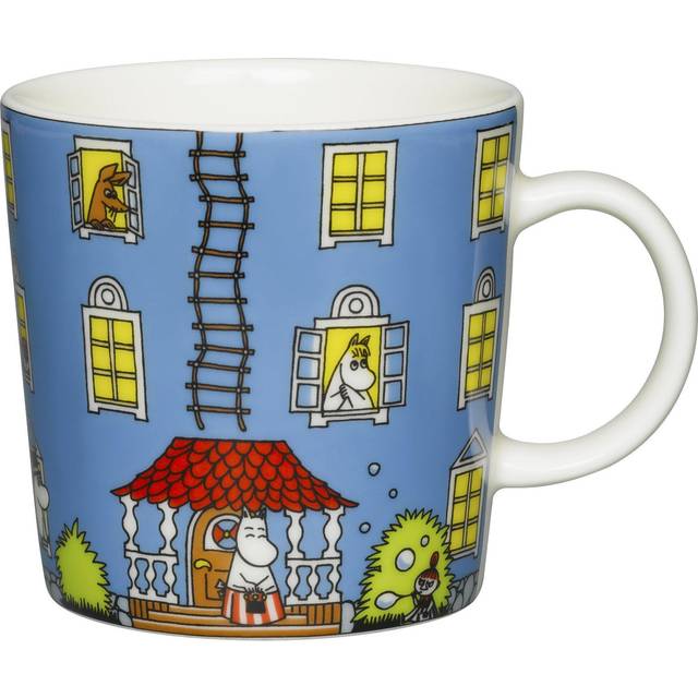 Moomin Arabia - Mumin Mugg 30 Cl Muminhuset - Blå