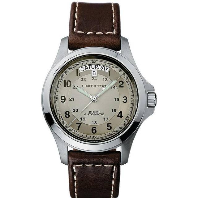HAMILTON Khaki Field King Automatic Beige Dial Men's Watch H64455523 - 40 mm