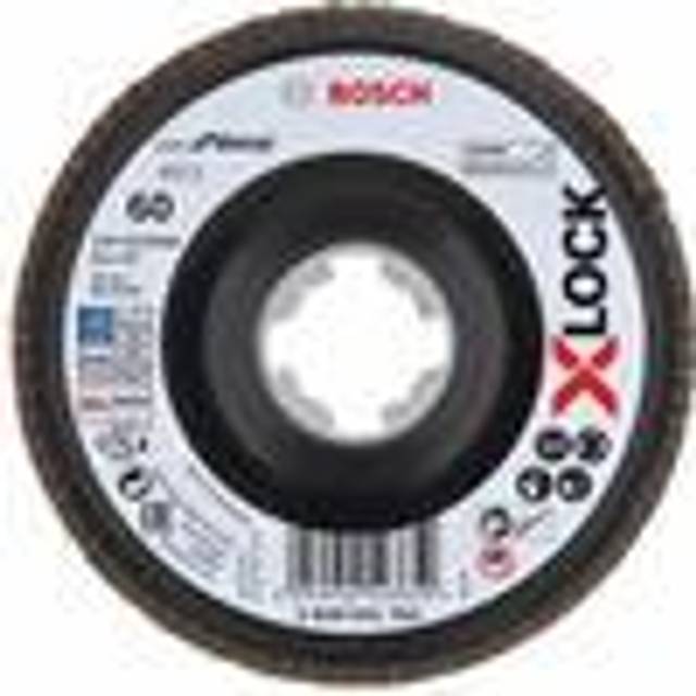 Bosch Best for Metal Lamellslipskiva med X-LOCK X571, vinklad 115 mm, G 60
