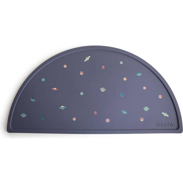 Place Mat in Silicone, by MUSHIE navy blue