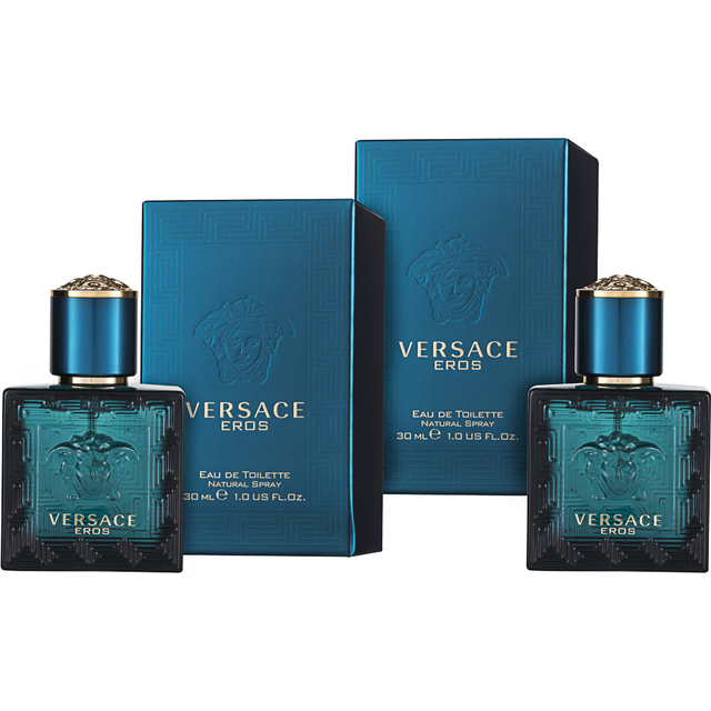 Versace Eros Eau de Toilette Spray 2 x 30ml