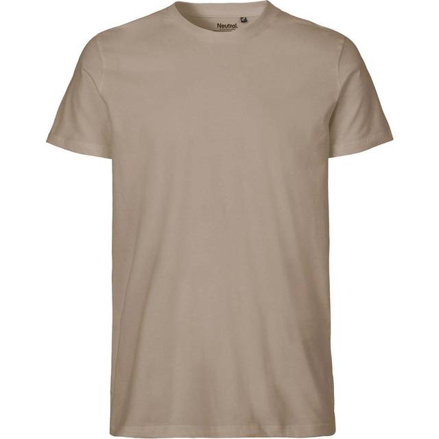 Neutral Organic - Mens Fitted T-shirt Beige