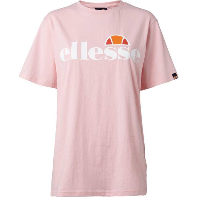 Ellesse Womens Albany Logo T-Shirt Light Pink