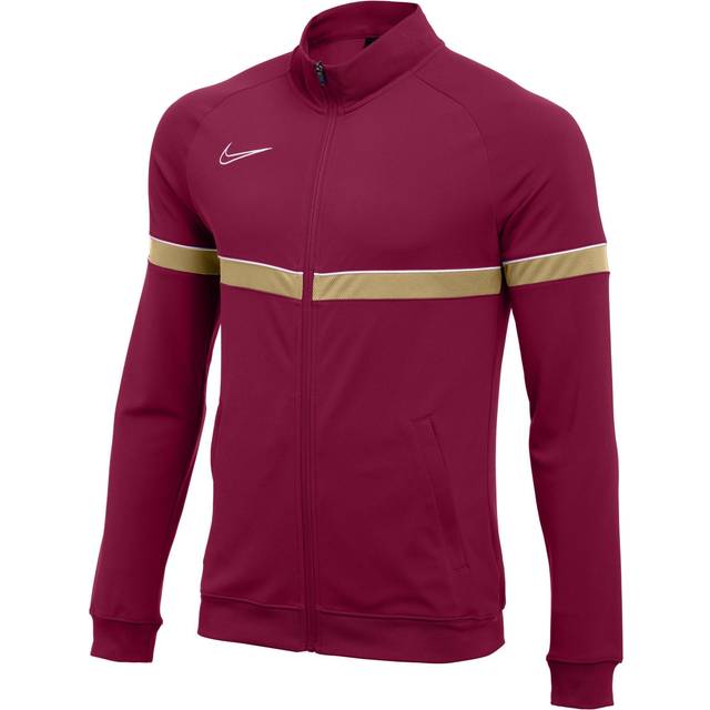 Nike Mäns Academy 21 Knit Track Jacket träningsjacka University red/vitt/gym röd/vit M-L