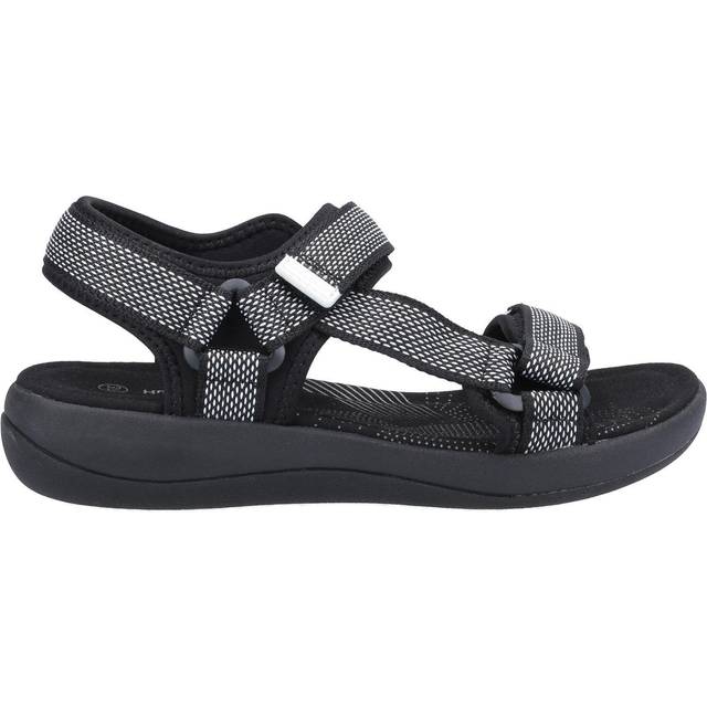 Hush Puppies Women's Sara Fisherman Sandal, Svart, 38 EU