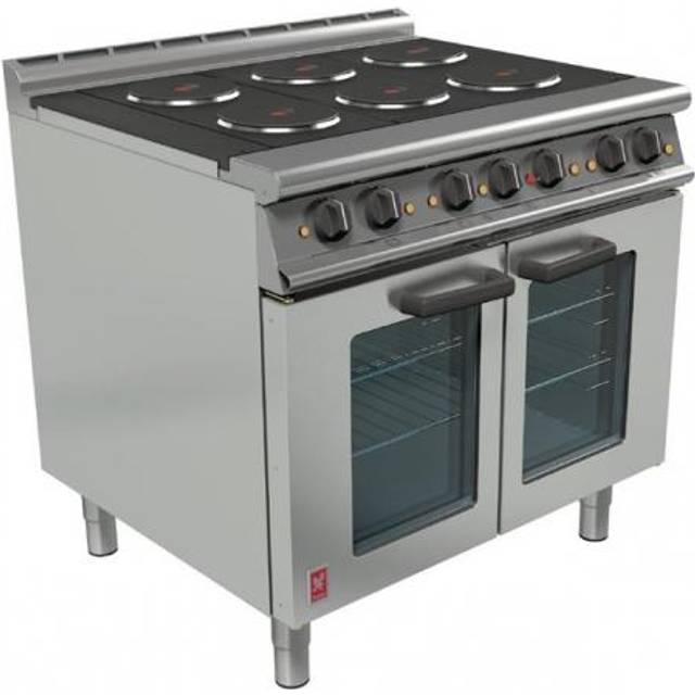 Falcon Dominator Plus 6 Hotplate Oven Range with Fan Assisted Oven E3101 OTC