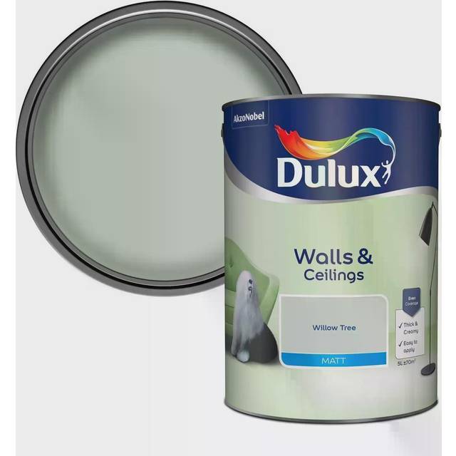 Dulux Matt Emulsion Paint Willow Tree - 5L