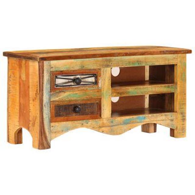 vidaXL TV Cabinet 80x30x40 cm Solid Reclaimed Wood - Brown