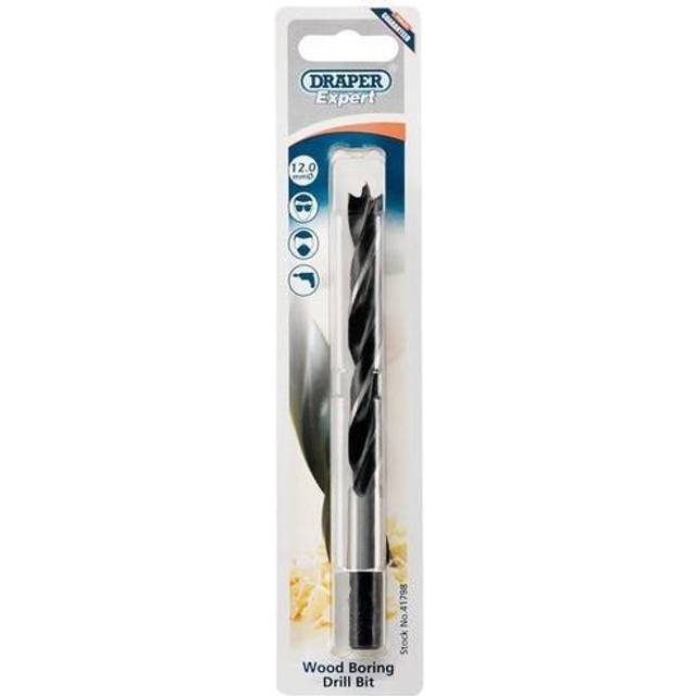 Draper Expert Brad Point Drill Bit 12mm Pack of 1