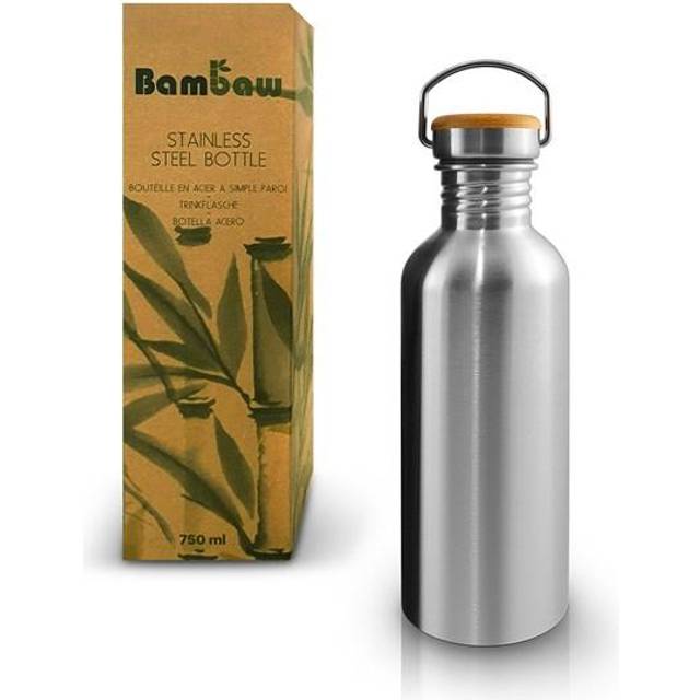 Bambaw 24Oz Stainless Steel Water Bottle BPA Free | Lightweight Large Water Bottle Stainless Steel | Camping Water Bottle For Women And Men | Metal Wa