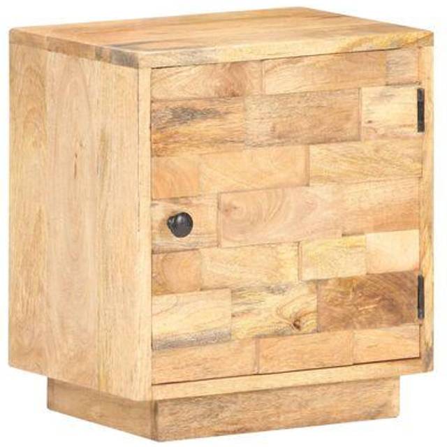 vidaXL Bedside Cabinet 40x30x45 cm Solid Mango Wood - Brown