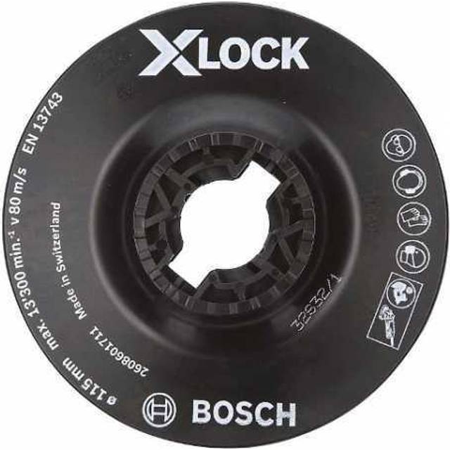 Bosch X Lock Hard Backing Pad 115mm