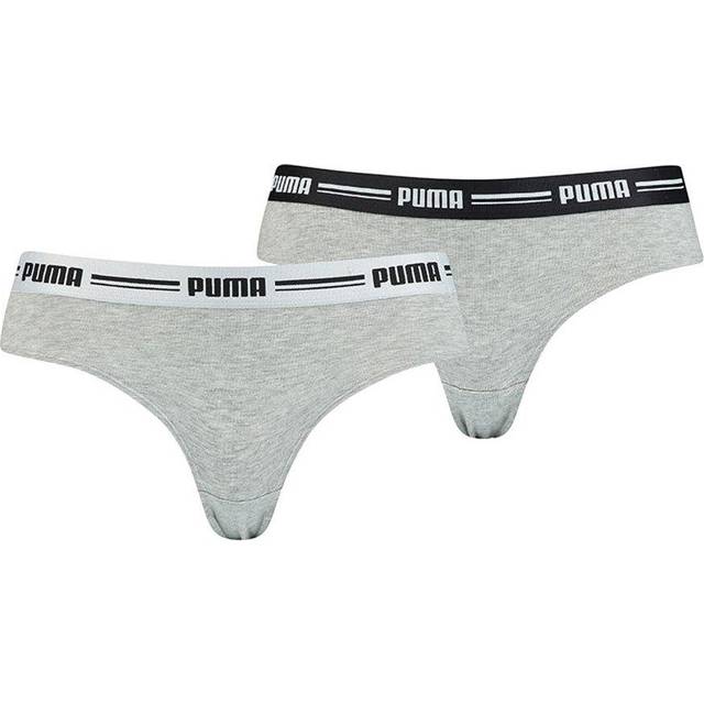 PUMA Puma Women Brazilian 2P Pack |Grå |S