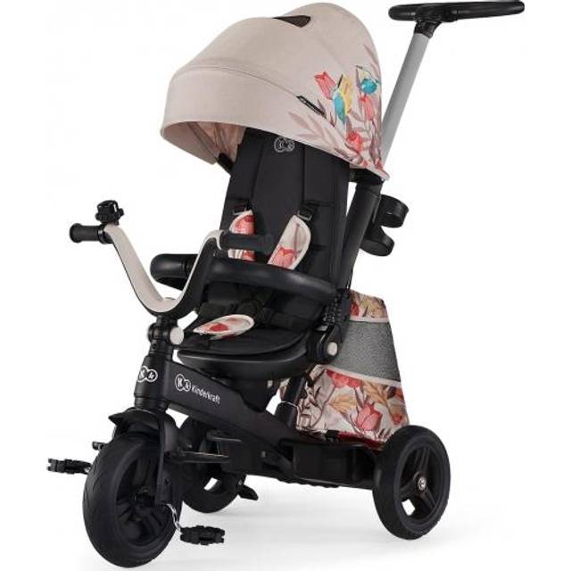 Kinderkraft Trehjuling Easytwist, Rosa