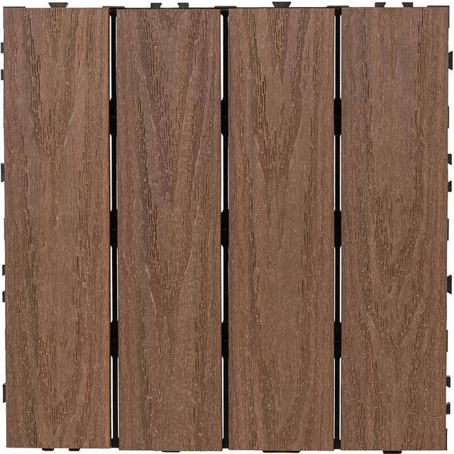 Trallruta Jabo Komposit Fsc Brun 30X30Cm 4St/Frp