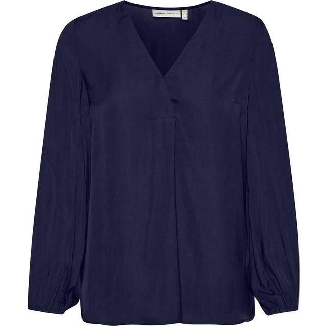 InWear Rindaiw blus för kvinnor, marinblå, 36