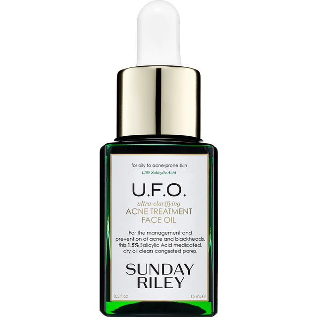Sunday – Riley UFO Ultra Clarifying Face Oil – Renande ansiktsolja med 1,5% salicylsyra, 15ml-Genomskinlig