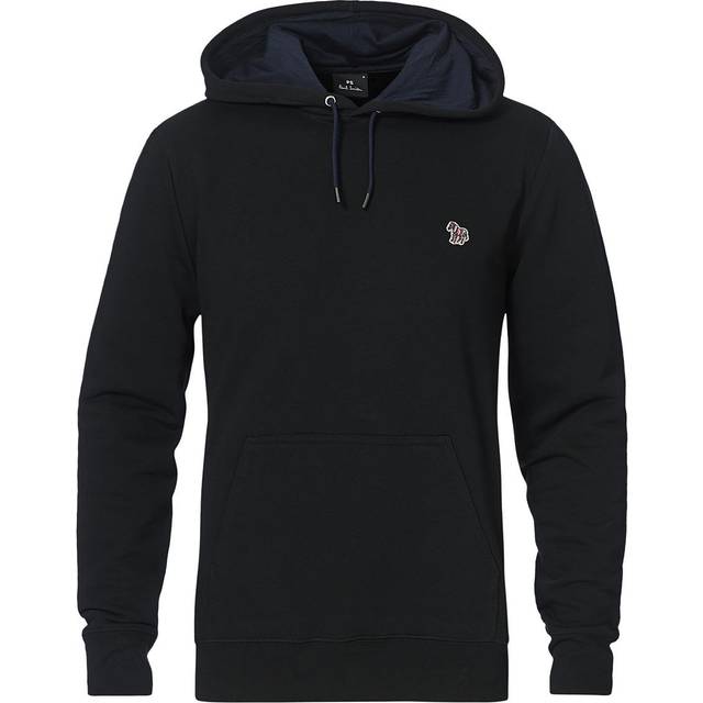 Paul Smith Men's Organic Cotton Zebra Zip Hoodie - Black - Size: 44/Regular