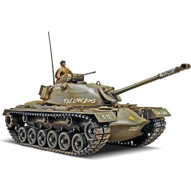 Level 4 Model Kit M48A2 Patton Tank 1/35 Scale Model by Revell