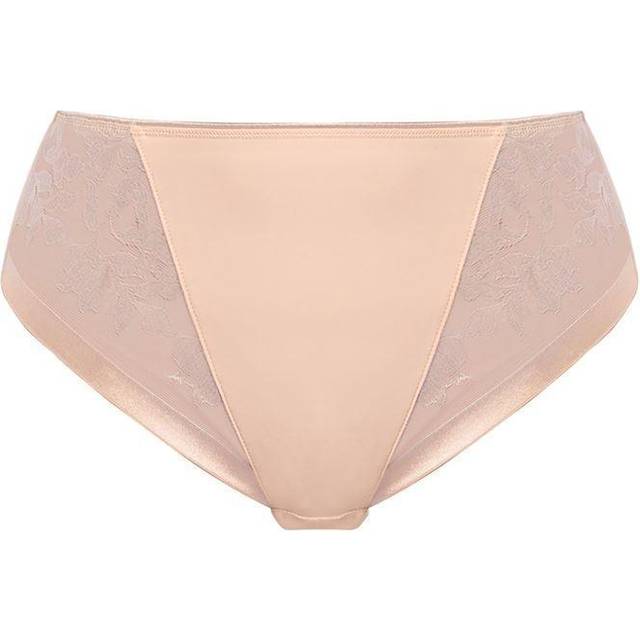 Fantasie Womens Illusion Brief - Beige Nylon - Size Large