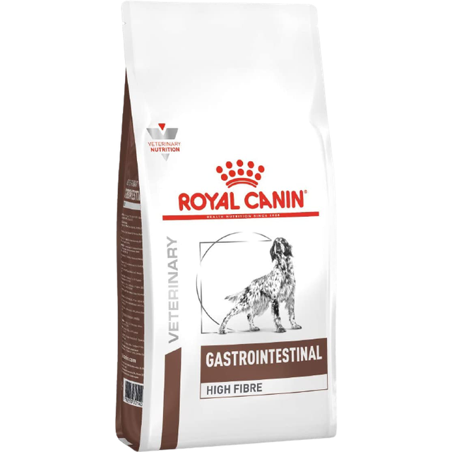 Veterinary Diets Dog Gastro Intestinal High Fibre Torrfoder för Hund - 14 kg