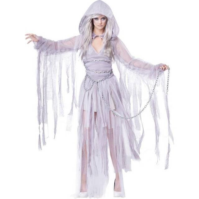 Haunting Beauty Womens Costume | Ghost Costumes - Gray (XS)