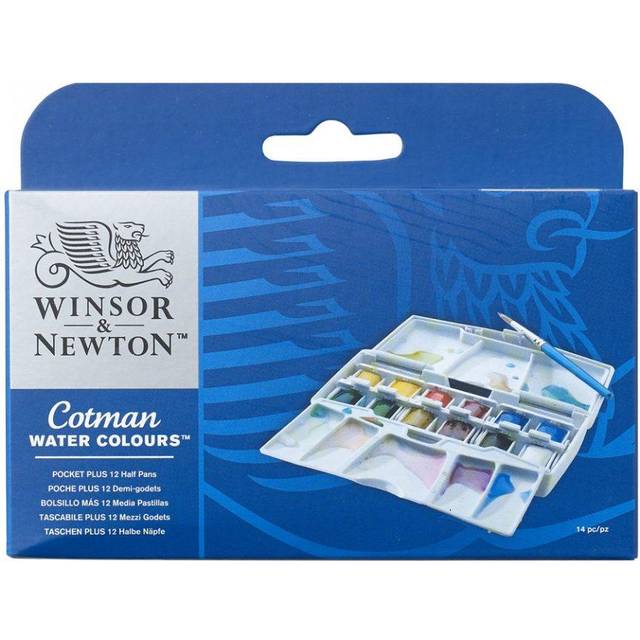 Winsor & Newton Cotman Palette Pocket Set - Set of 13pcs